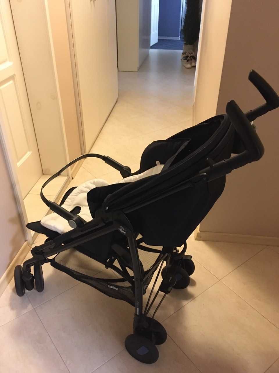 Бебешка количка Peg Perego - Pliko Mini, Navy, синя, отлично състояние