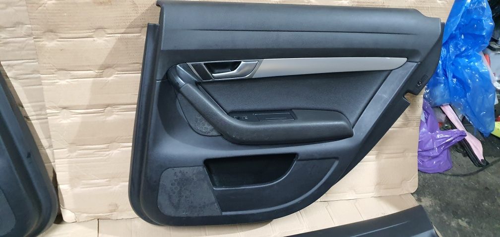 Fete usi piele audi a6 c6 2004 - 2011