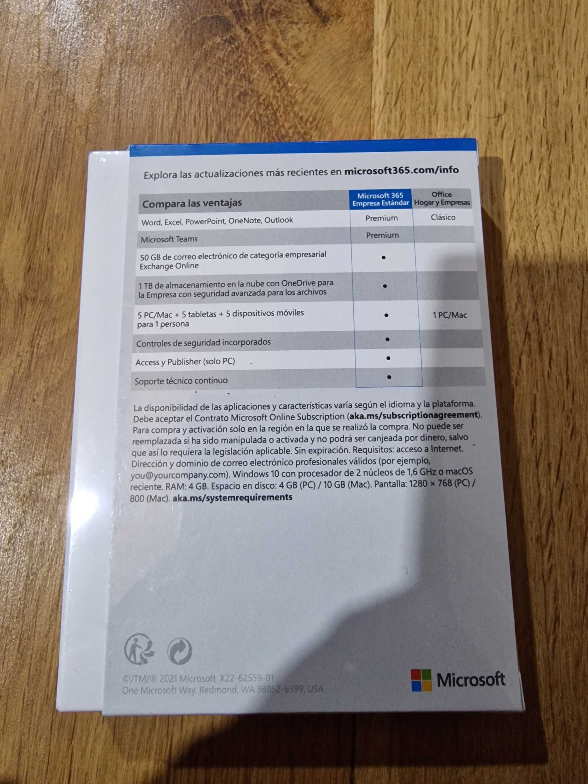 Microsoft 365 Business Standard, anuala, licentiere cu cheie