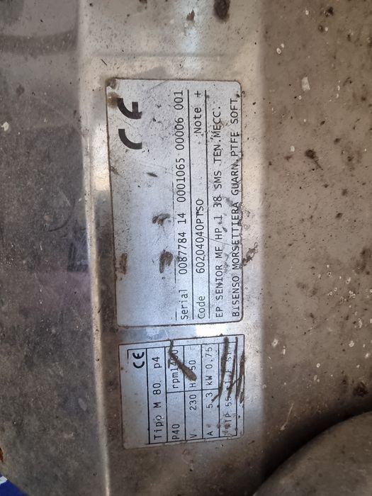 Pompa Inox alimentar