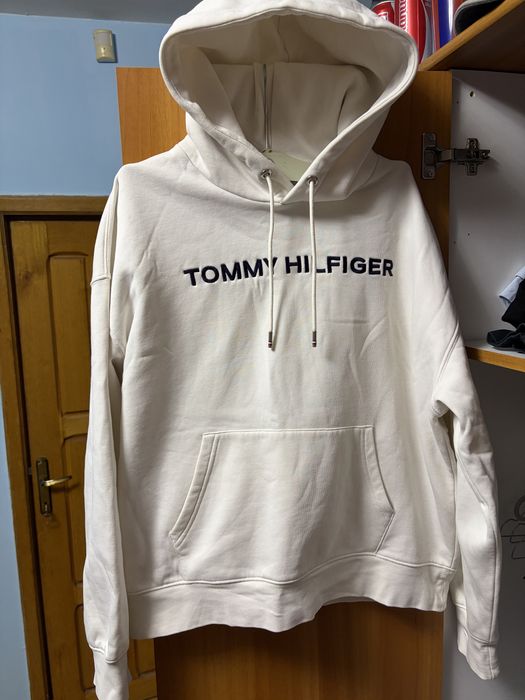 Hanorac Tommy Hilfiger Alb