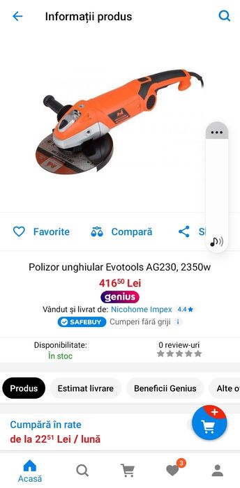 Polizor unghiular 2350w