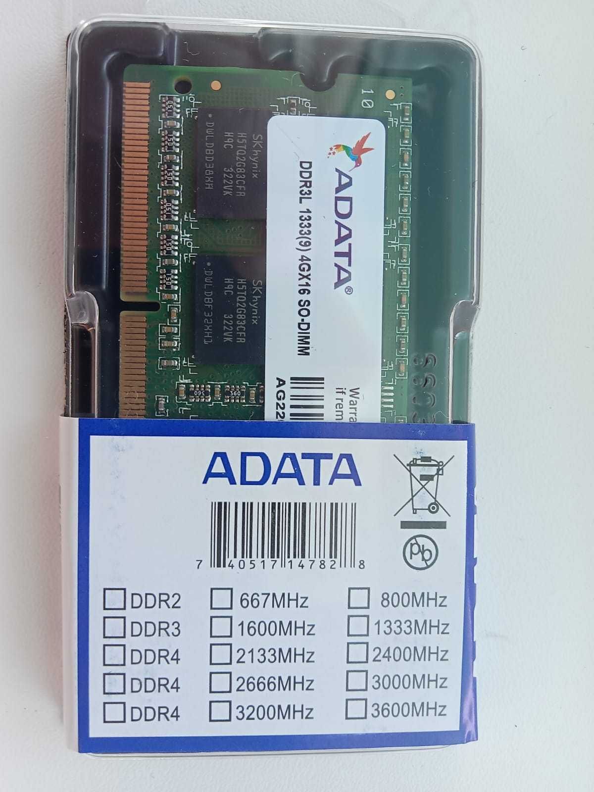 Оперативная память DDR3 для ноутбука 2гб.4гб.8гб 1333Мгц