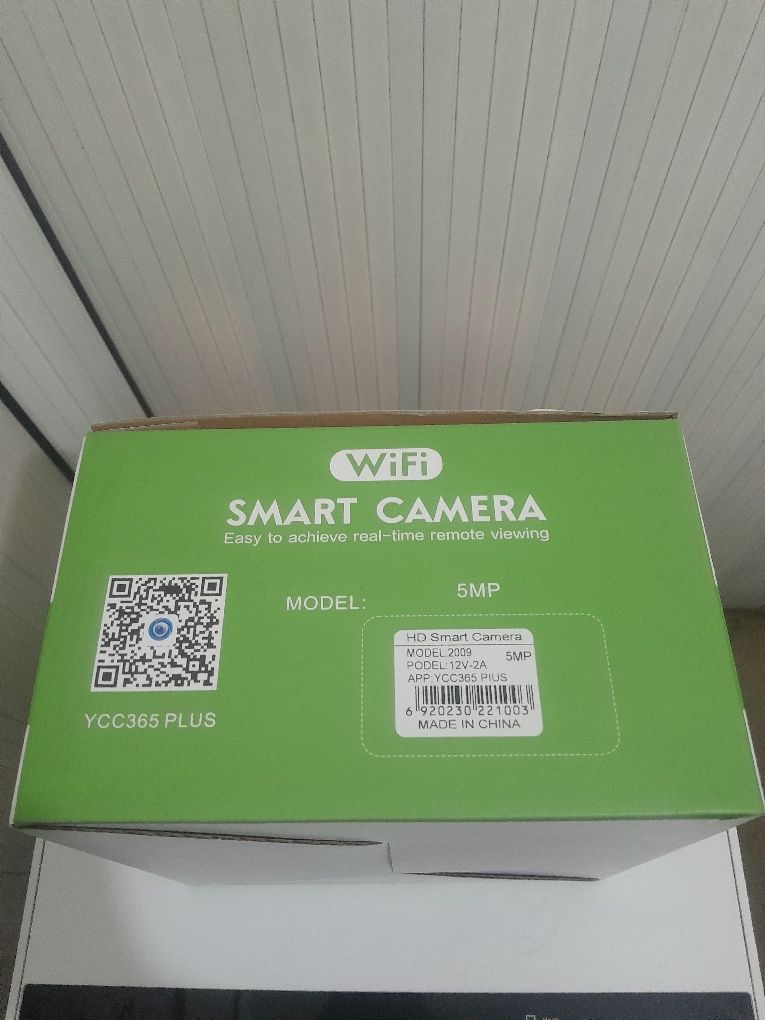 Куполна камера 2009, Видео наблюдение, Wi-Fi, IP, 5MP, 1080p