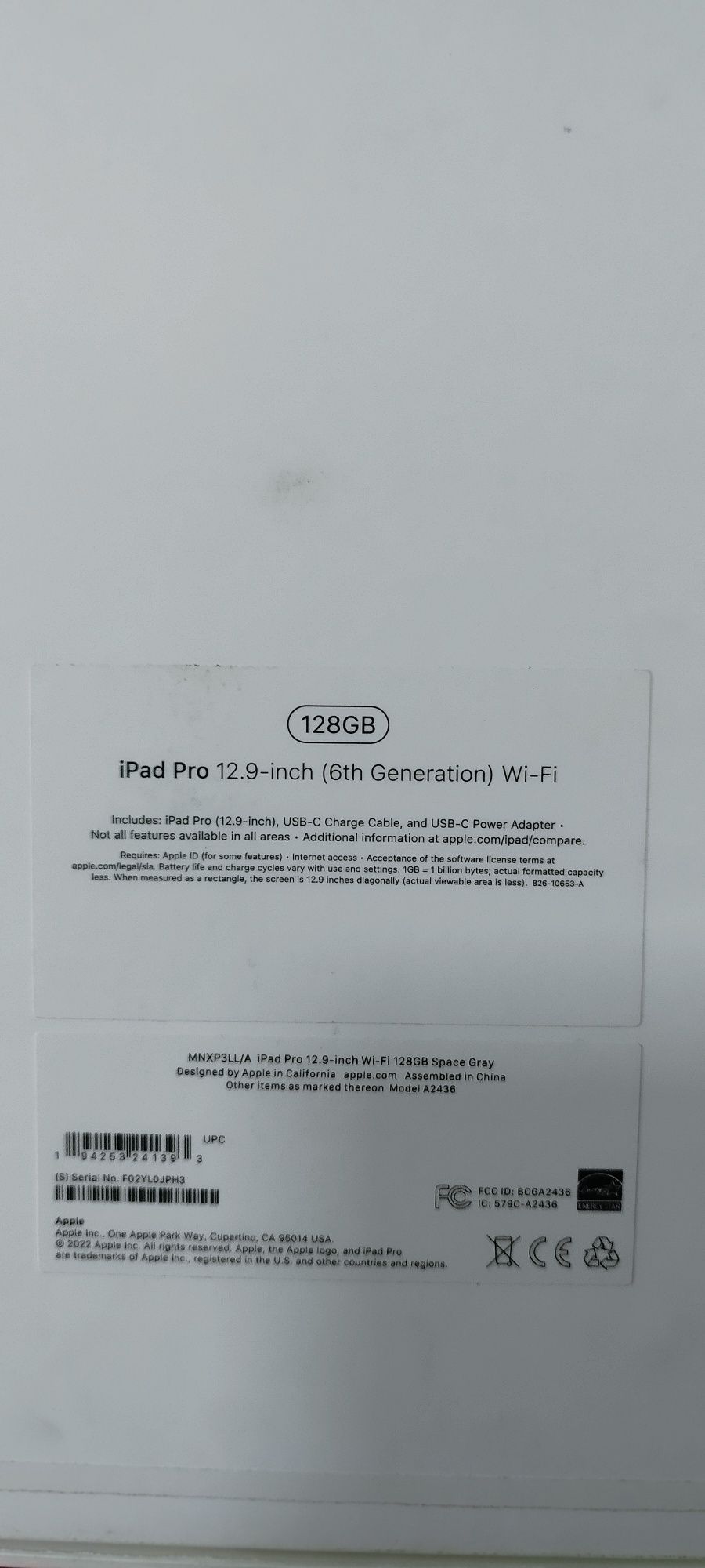 Ipad Pro 12.9 apple