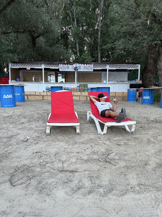 Sezlonguri•gratare•dozator bere•friteose inox•terasa