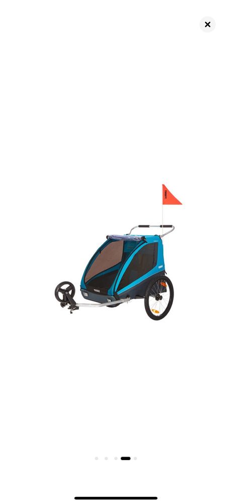 Carucior Thule Chariot Coaster XT Blue