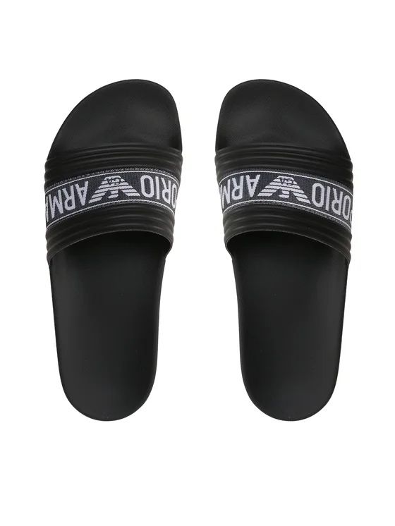 Мъжки чехли Emporio Armani Slide Black размер 44