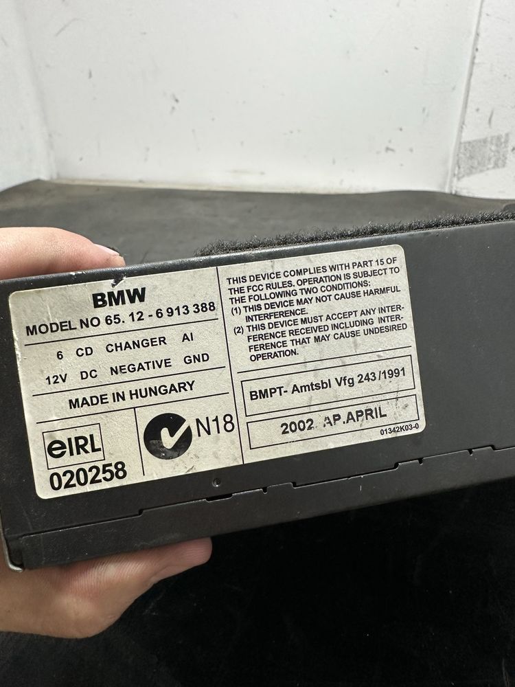 Magazie CD BMW X5 E53 BMW Seria 3 E46 | 6913388