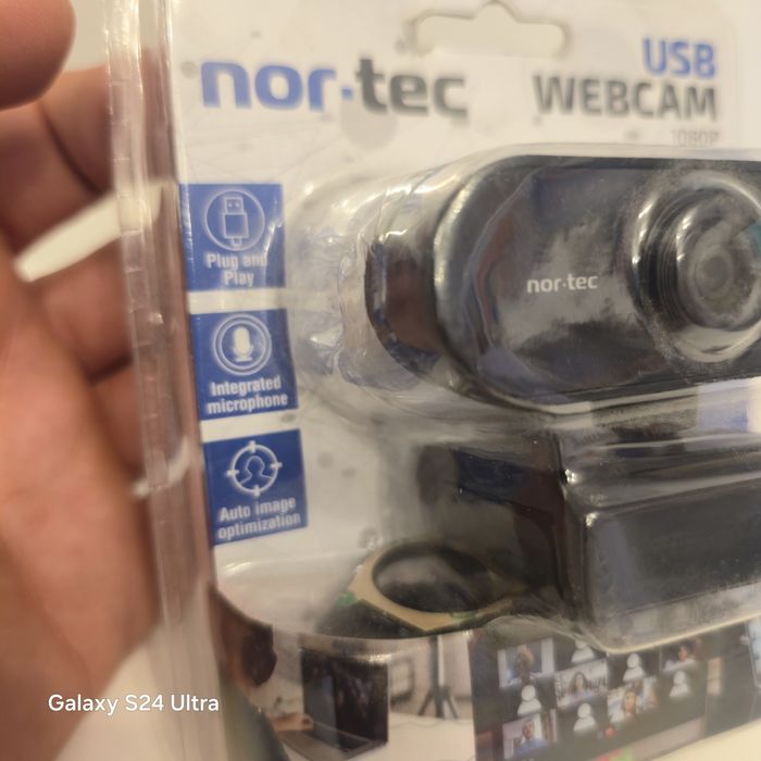 camera web, detector fum