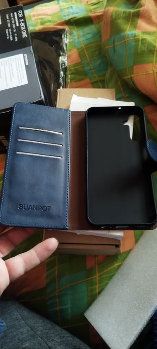 Кожен калъф тип тефтер samsung galaxy a53