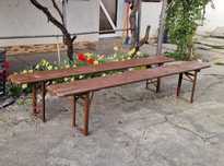 Set de 2 bănci berărie xxl 220x27cm grosime 30mm solide de calitate