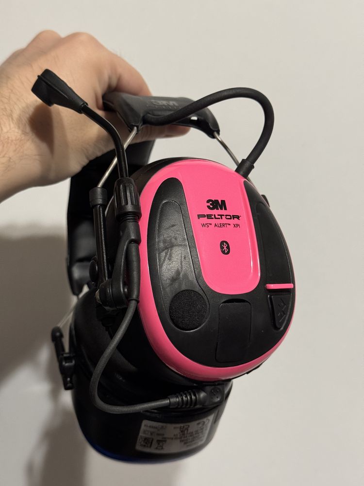 Casti protectie 3M Peltor WS ALERT XPI cu bluetooth si radio
