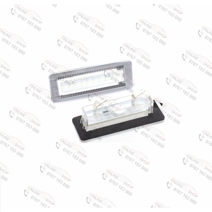 Lampi LED numar Smart Fortwo 451 2007- 2014