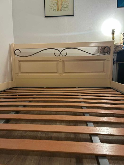 Cadru de pat cu somieră