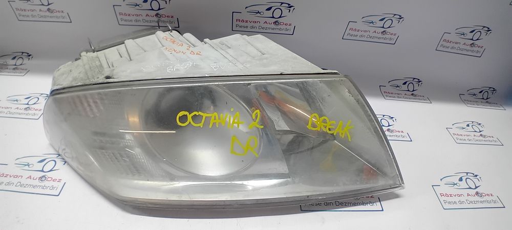 far dreapta cu lupa  skoda octavia 2