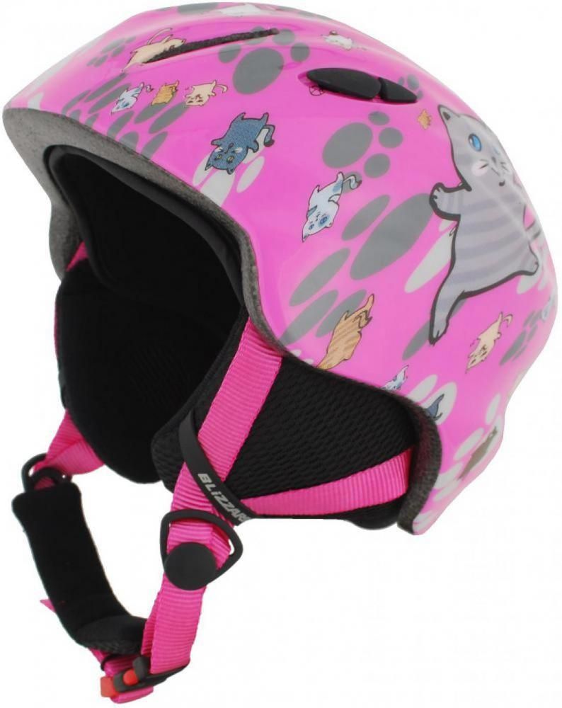 Casca ski Blizzard xs fetite roz pisici