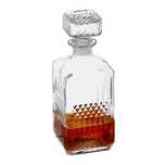 Carafa din sticla pentru bauturi 900 ml design elegant 23 x 9 cm