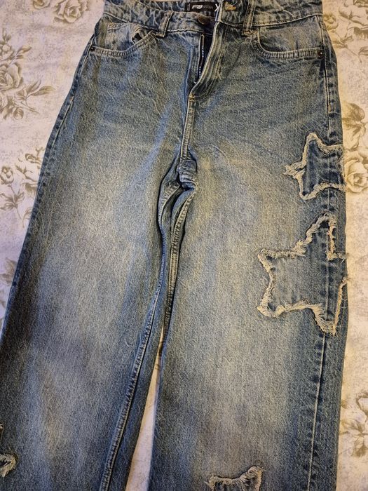 Дънки с широк крачол