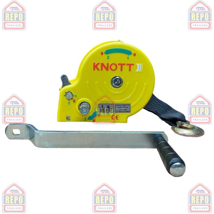 Troliu manual Knott 450 Kg remorca sufa carcasa