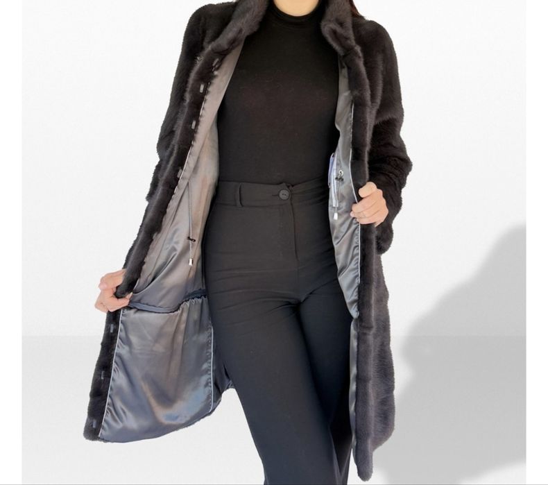 Норковая шуба трансформер 44-46рр