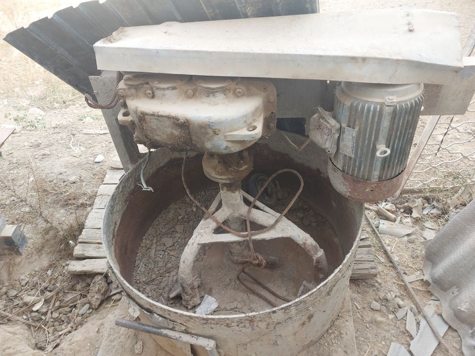 Шлакаблок мешалка