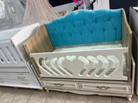 Тапицирана кошара с асансьор и МДФ преграда "Elly" 70*130 см.