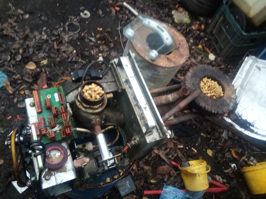 Cap arzător peleți centrala termică