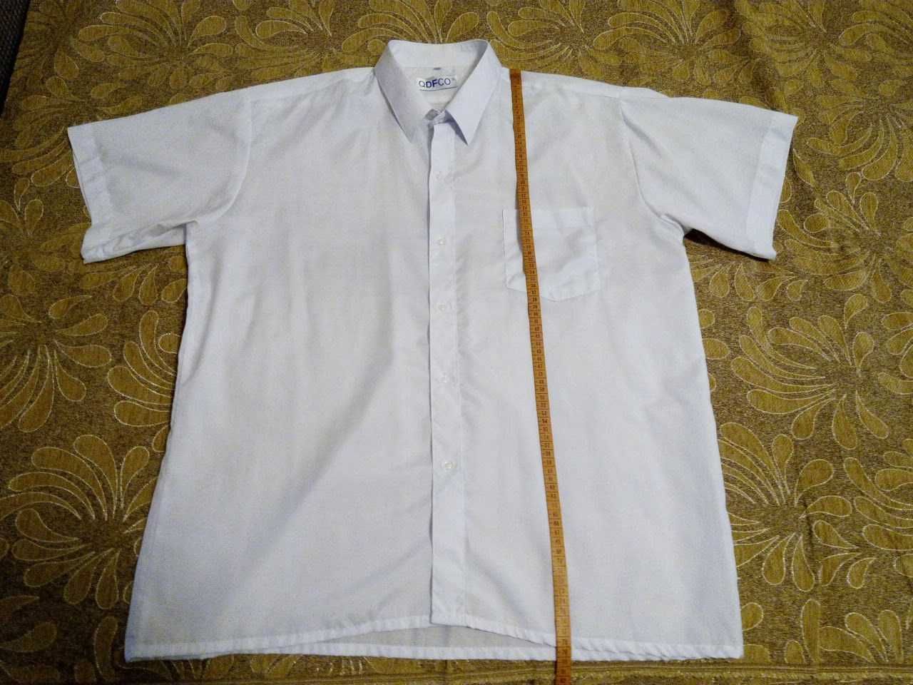 Белая мужская  рубашка