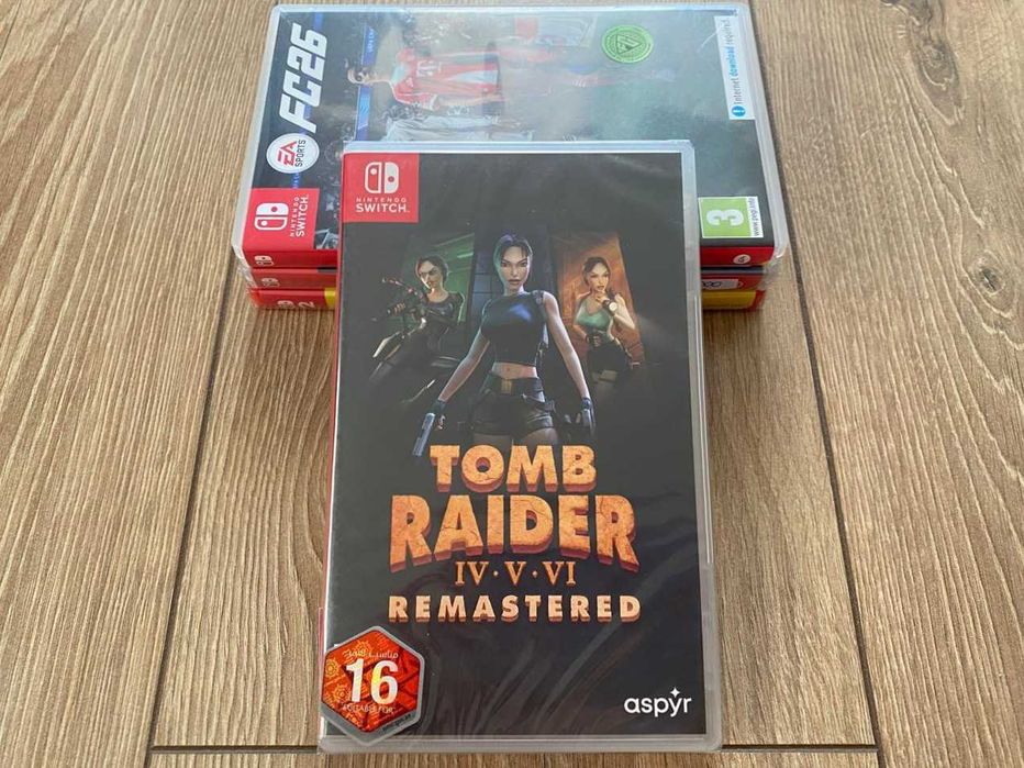 Новый Tomb Raider IV-VI Remastered (4-6) Nintendo Switch/ Нинтендо
