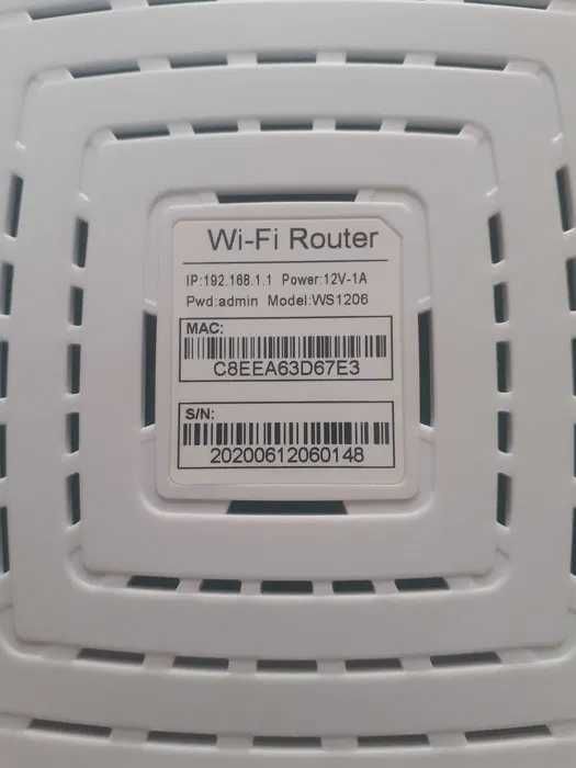 Wi-Fi Router . Model WS 1206
12  000 тг.    на ват сап пишите.звоните