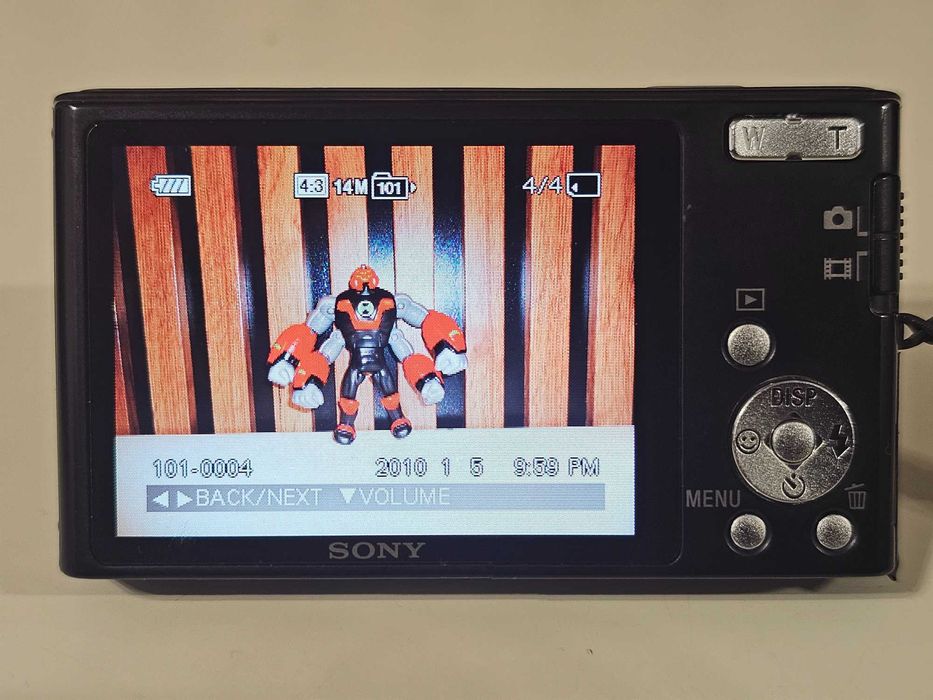 Y2K Aparat foto digital compact Sony DSC W320 14.1MP 4x Zoom