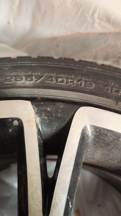 Лети Джанти 19' с зимни гуми Dunlop 255/40/19 като нови