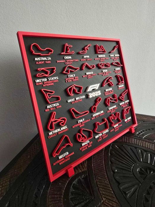 Calendar F1 cu Circuitele din 2025