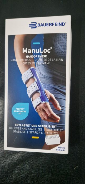 Orteză stabilizatoare MANULOC   pentru încheietura mâinii, Măr.2 titan