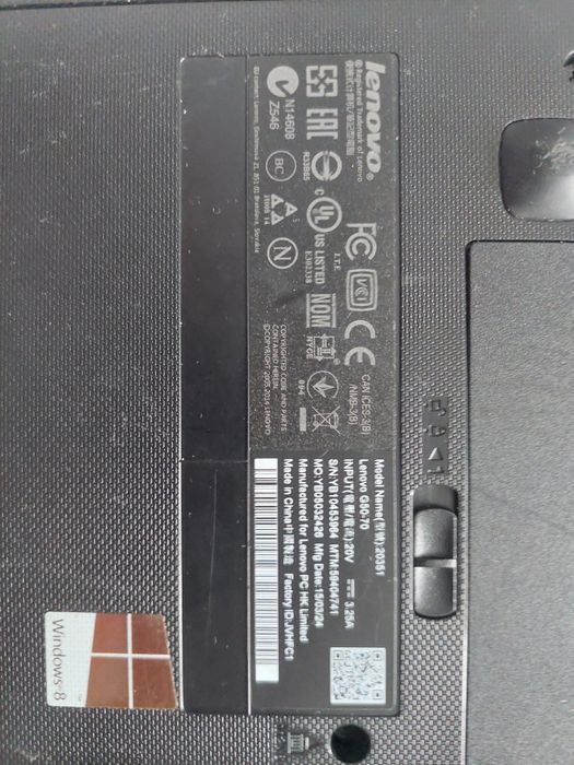 Laptop Lenovo G50-70 2015