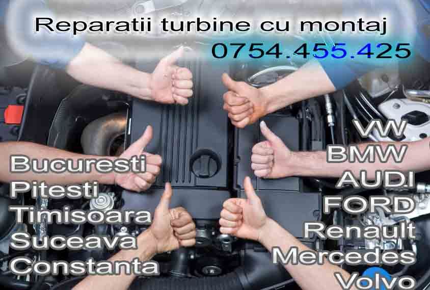 Reparatii turbine auto Service turbo Autorizat in Bucuresti cu montaj