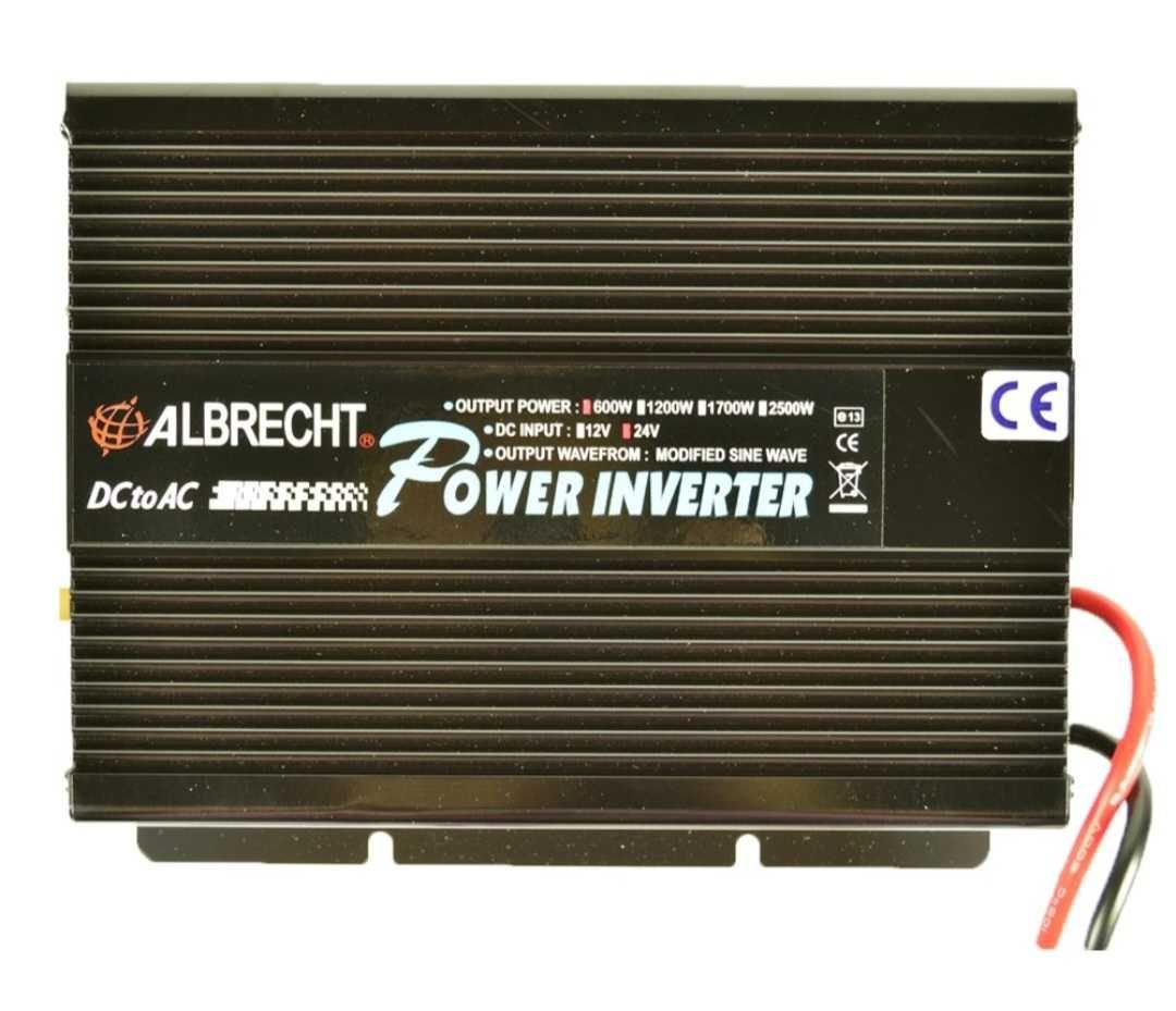 Vand invertor de tensiune Albrecht A301M, 600W, 24V, nou