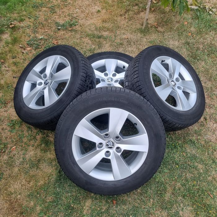 Jante/Roți "16 Originale Skoda 5x112