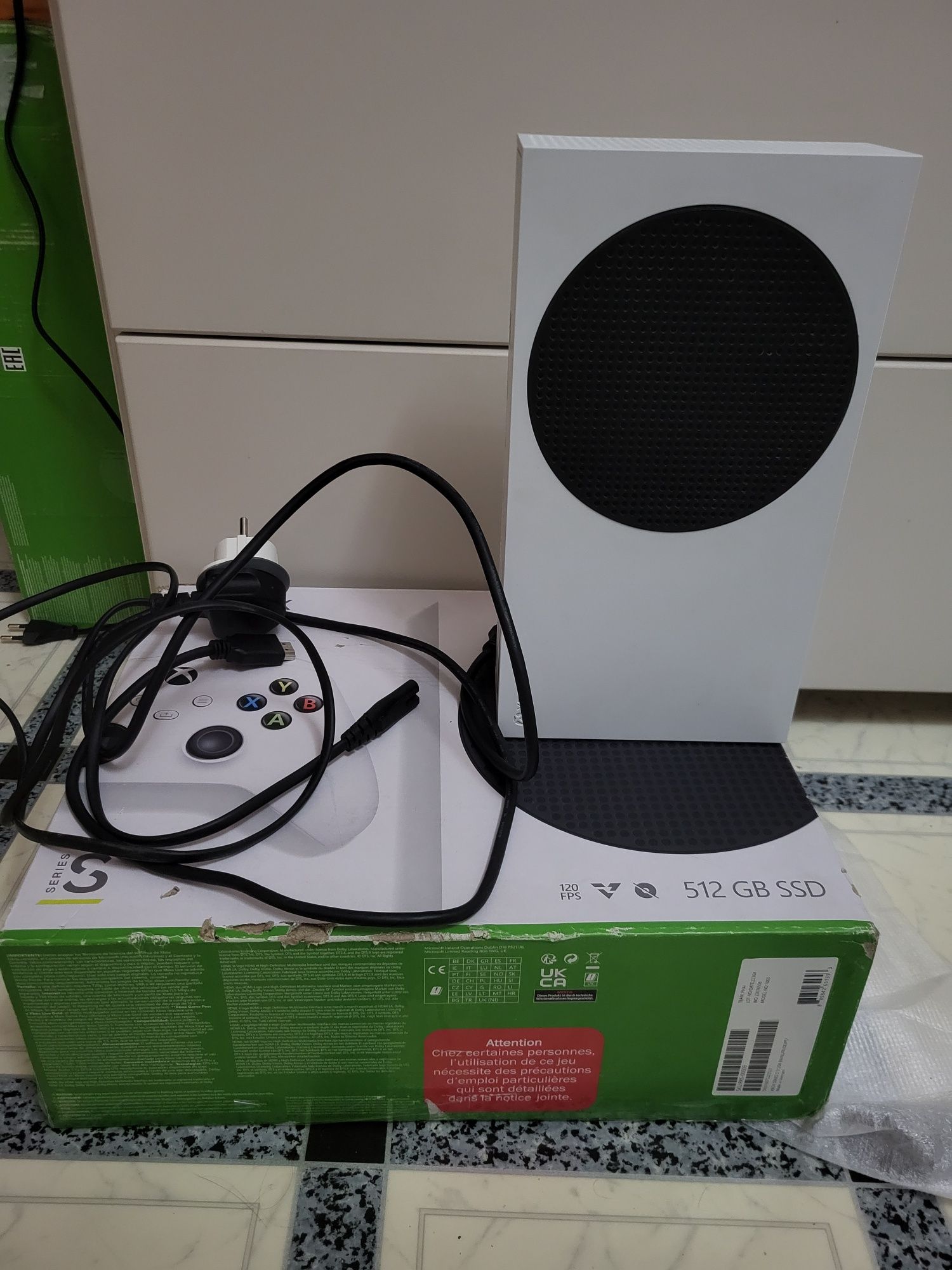 Xbox Series S в бане