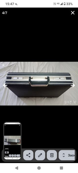 Стабилно куфарче за документи, с ключета