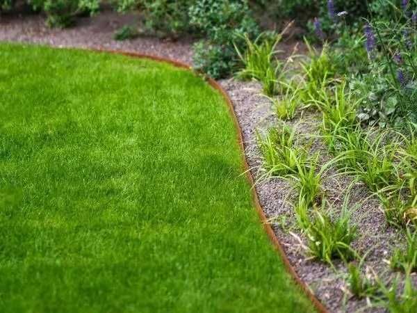 Borduri metalice Galva./Corten- lot variat pentru curte, alei, grădină