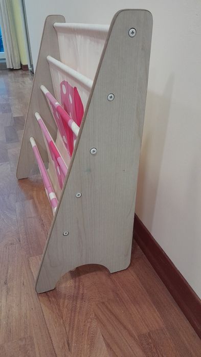 Етажерка 3 Sprouts, За детски книги, Слон, Розов