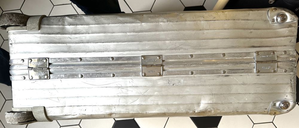 rimowa troler geanta valiza vintage