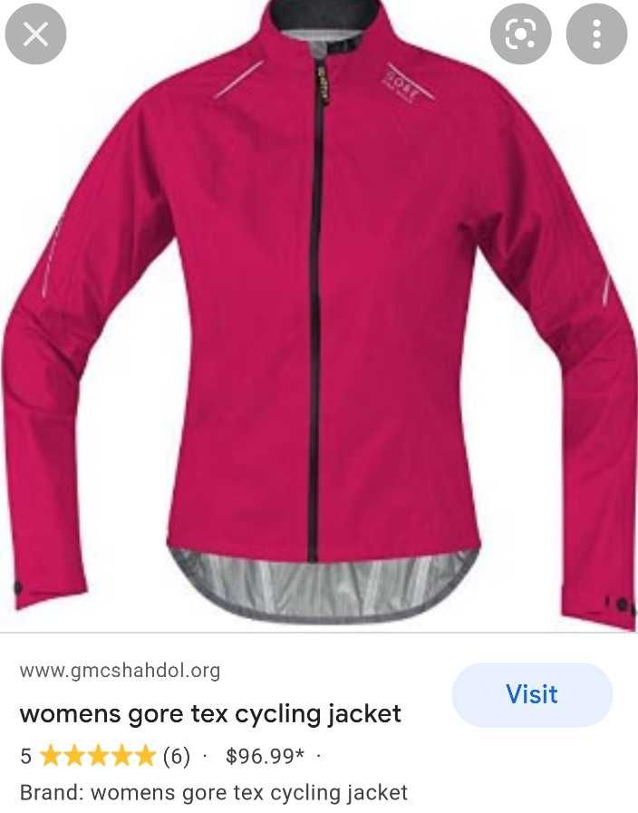 Gore-Tex Bike Wear яке