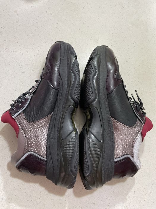 Sneakers din piele naturala Bronx.