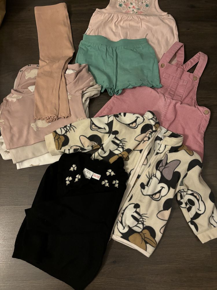 Lot haine fetita marimea 74-80