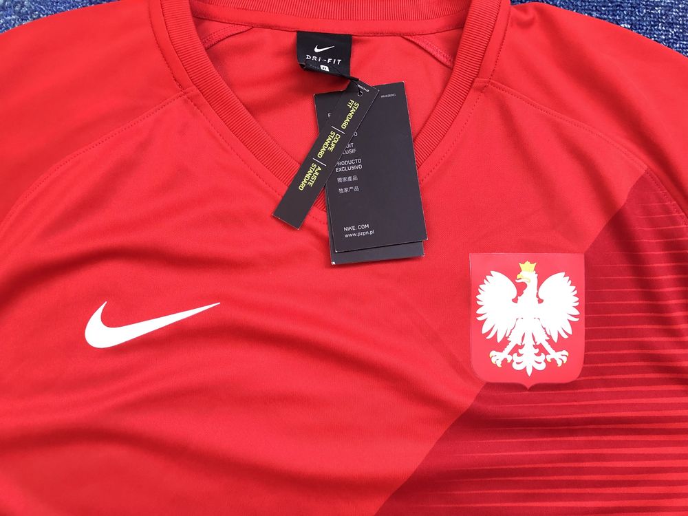 НОВА Nike Poland 2018 Away Jersey ОРИГИНАЛНА футболна фланелка - XL