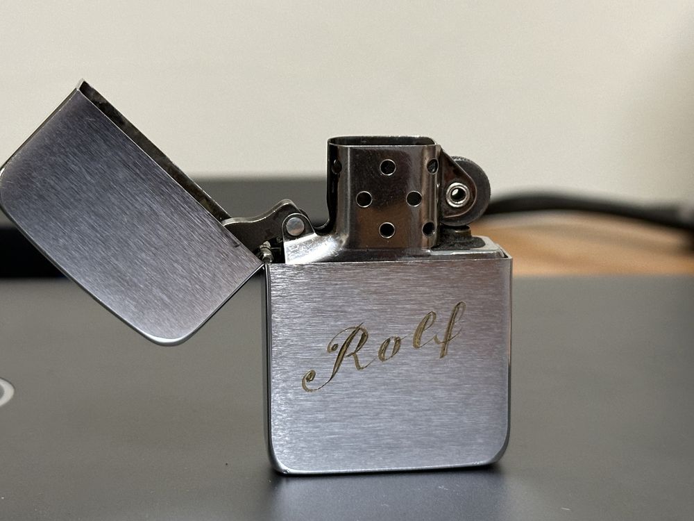 Bricheta Zippo de colectie benzina