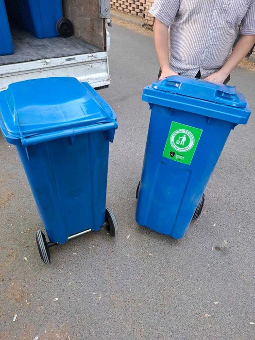 Мусор бак пластмас 120л, 240, 360л